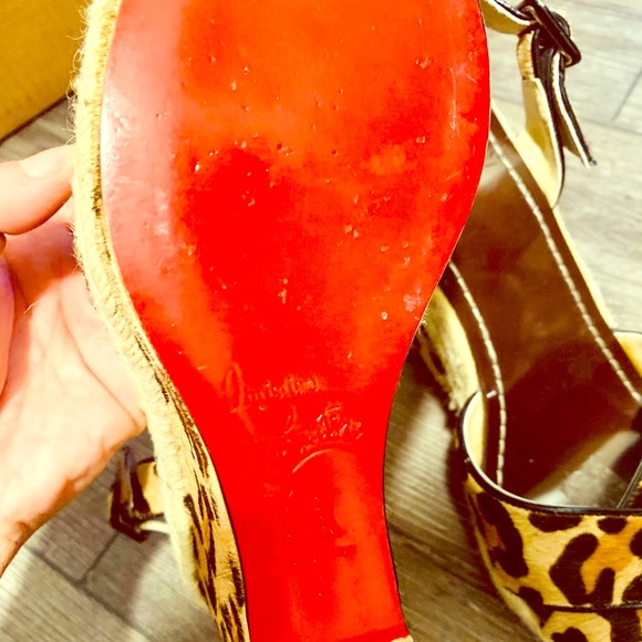 red bottom inspired heels